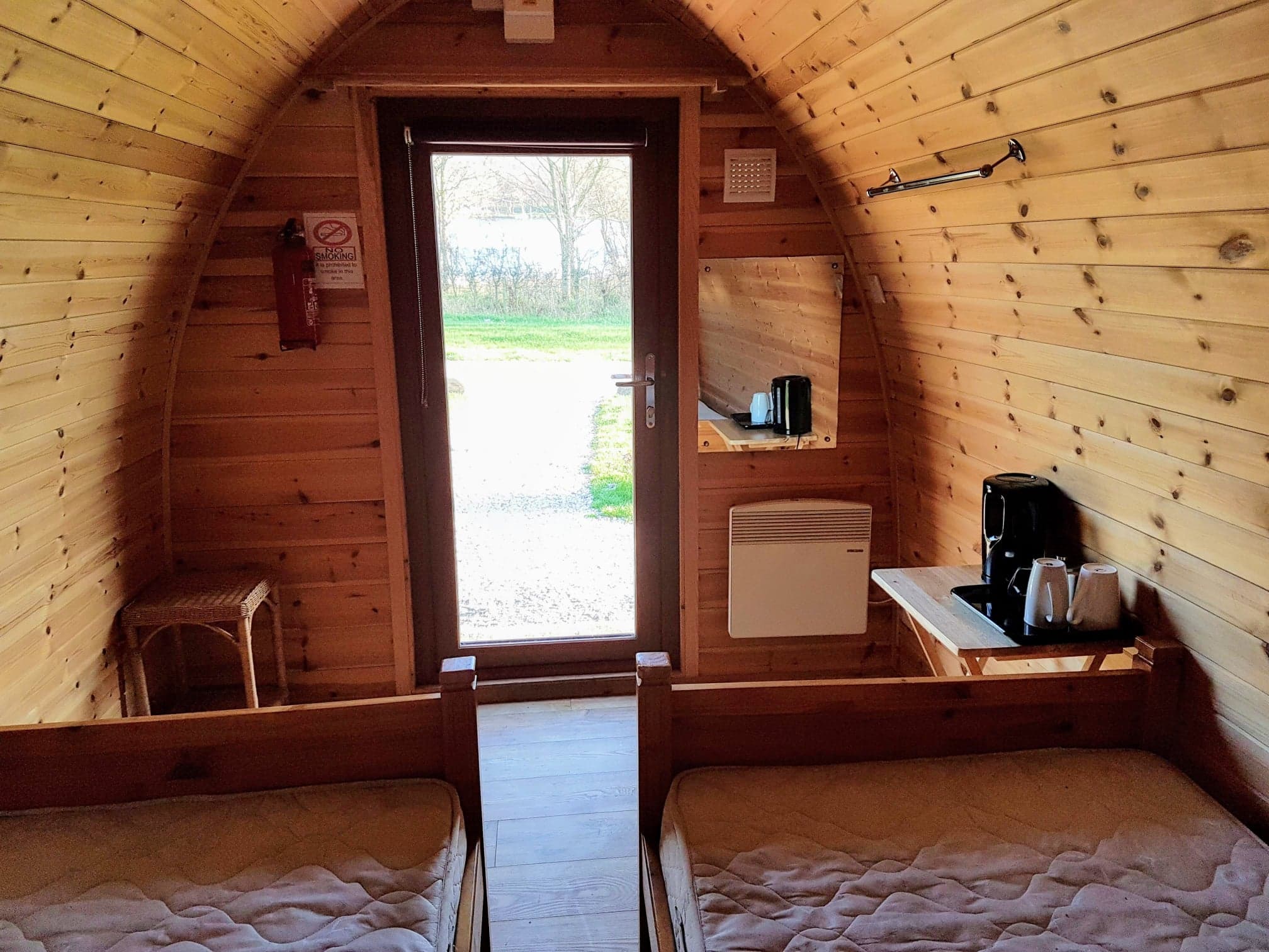 Glamping Pods at Wyreside Lakes